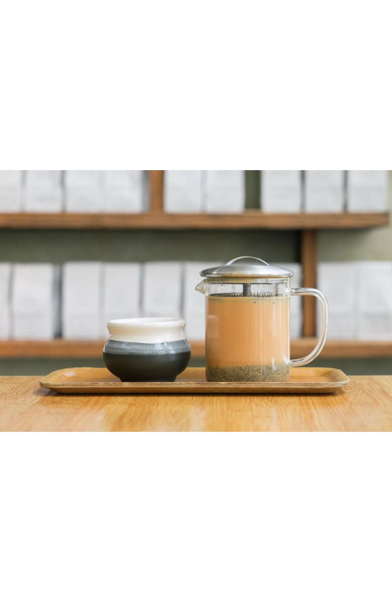 Samovar Tea Wabi Sabi Teacup, Alternate, color, Black & White