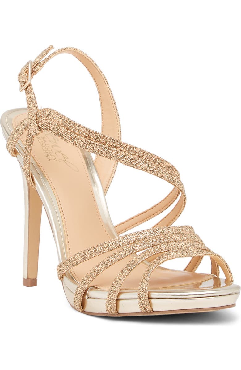 Jewel Badgley Mischka Humble Strappy Sandal, Main, color,