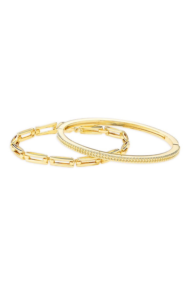 Sleep Bracelet Set, Alternate, color, GOLD
