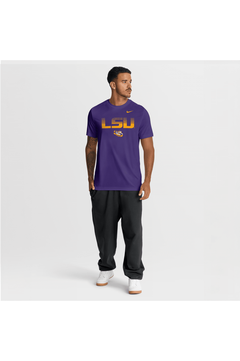 Men's Nike Purple LSU Tigers Primetime Legend Kinetic Mantra Dri-FIT T-Shirt, Alternate, color, Purple