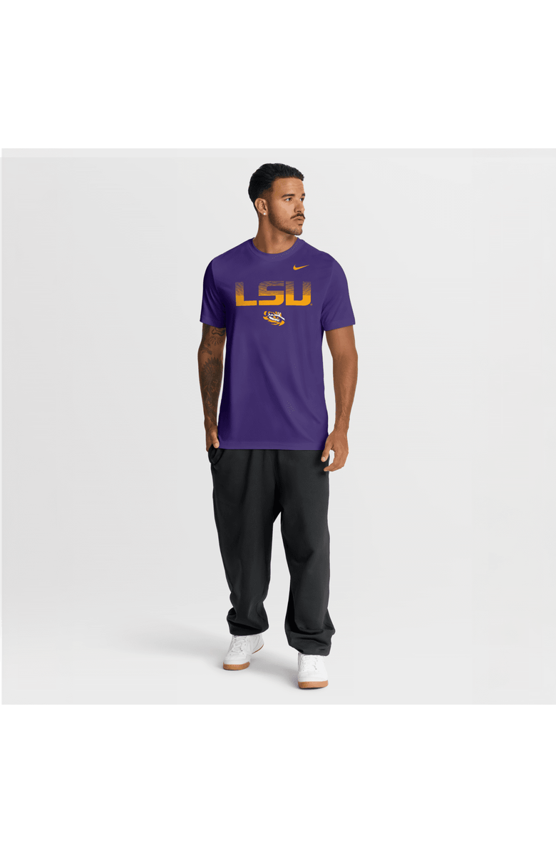 Nike Men's Nike Purple LSU Tigers Primetime Legend Kinetic Mantra Dri-FIT T-Shirt, Alternate, color, Purple