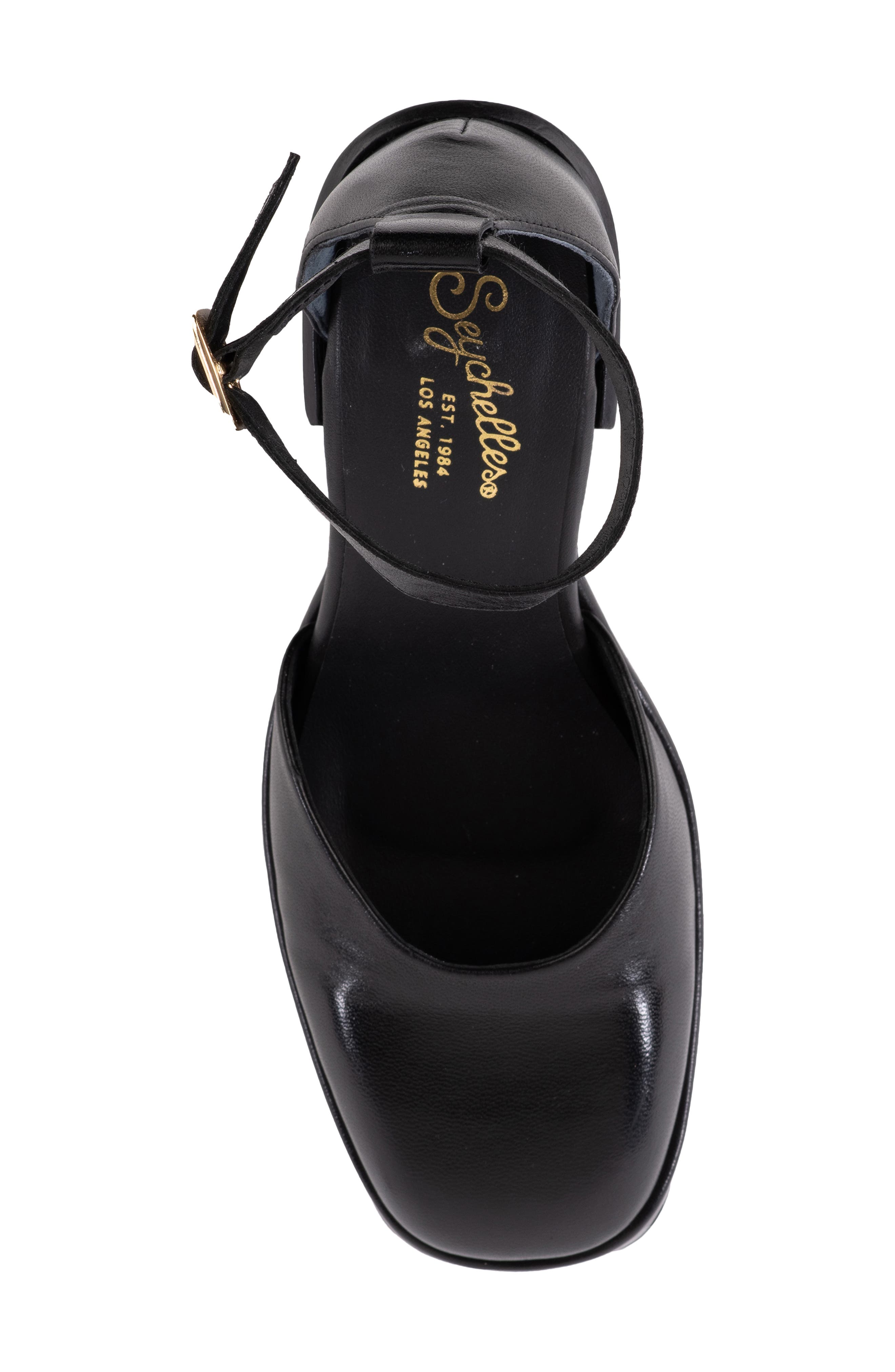 Seychelles Gleaming Ankle Strap Platform Pump, Alternate, color, 