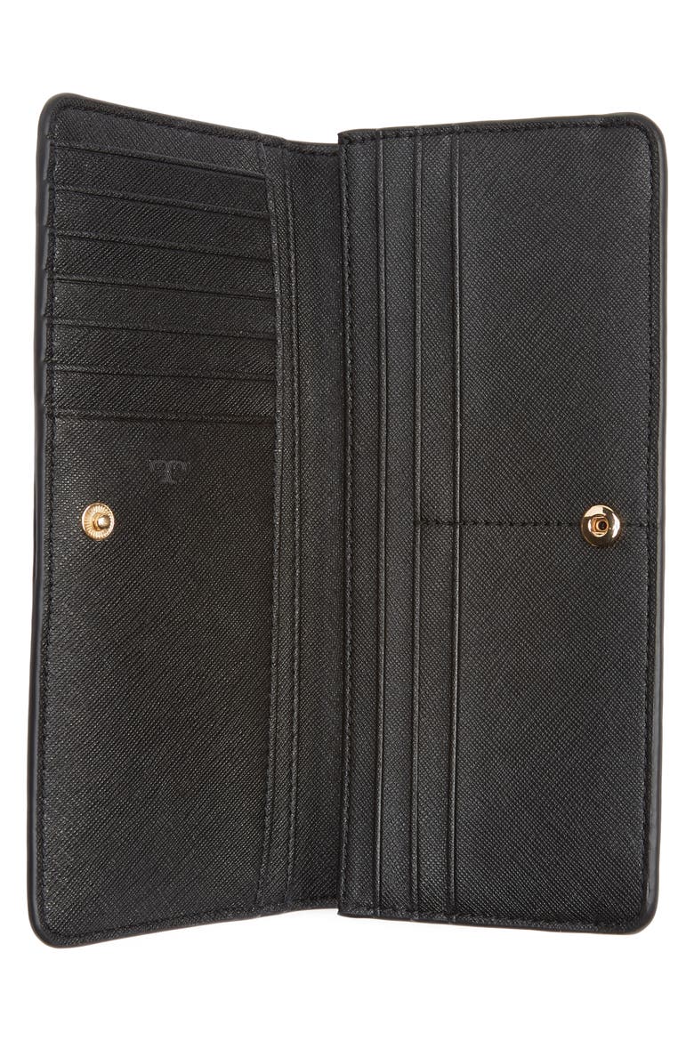 Robinson Slim Leather Wallet, Alternate, color, BLACK