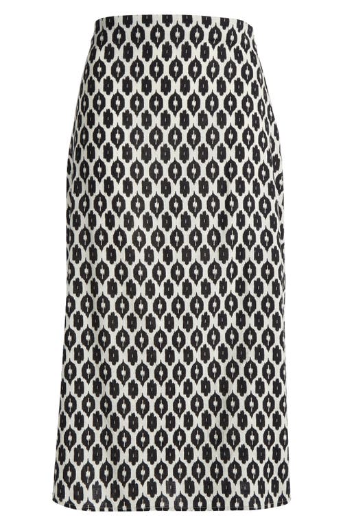 Marine Layer Ryan Print Midi Skirt