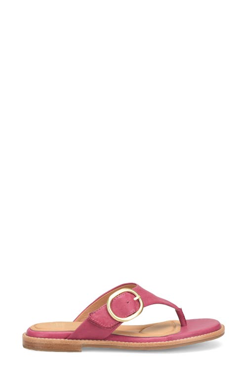 Söfft Nancia Flip Flop In Raspberry