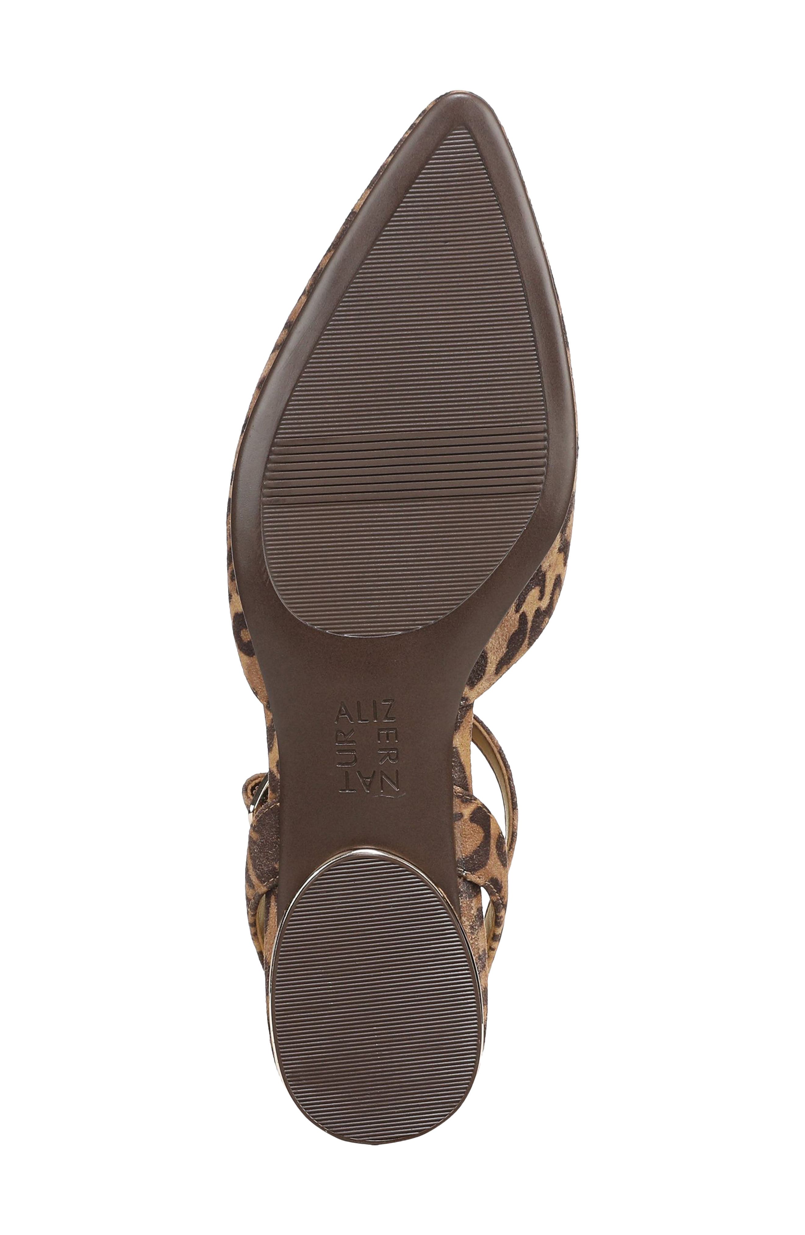 Harlie Flat, Alternate, color, DARK BROWN CHEETAH PRINT
