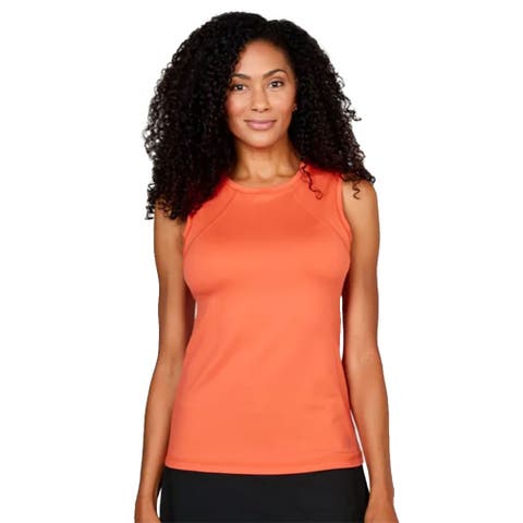 UV Colors Womens Sleeveless Tennis Shirt