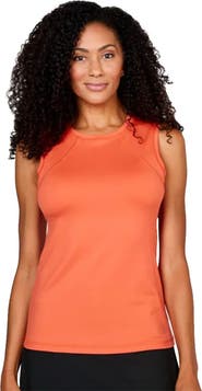 Sofibella UV Colors Womens Sleeveless Tennis Shirt