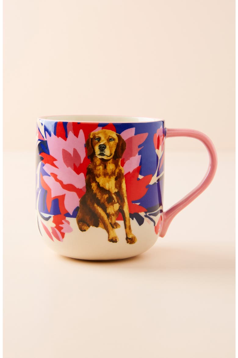 Anthropologie Jay McClellan Mug, Main, color, ROYAL BLUE