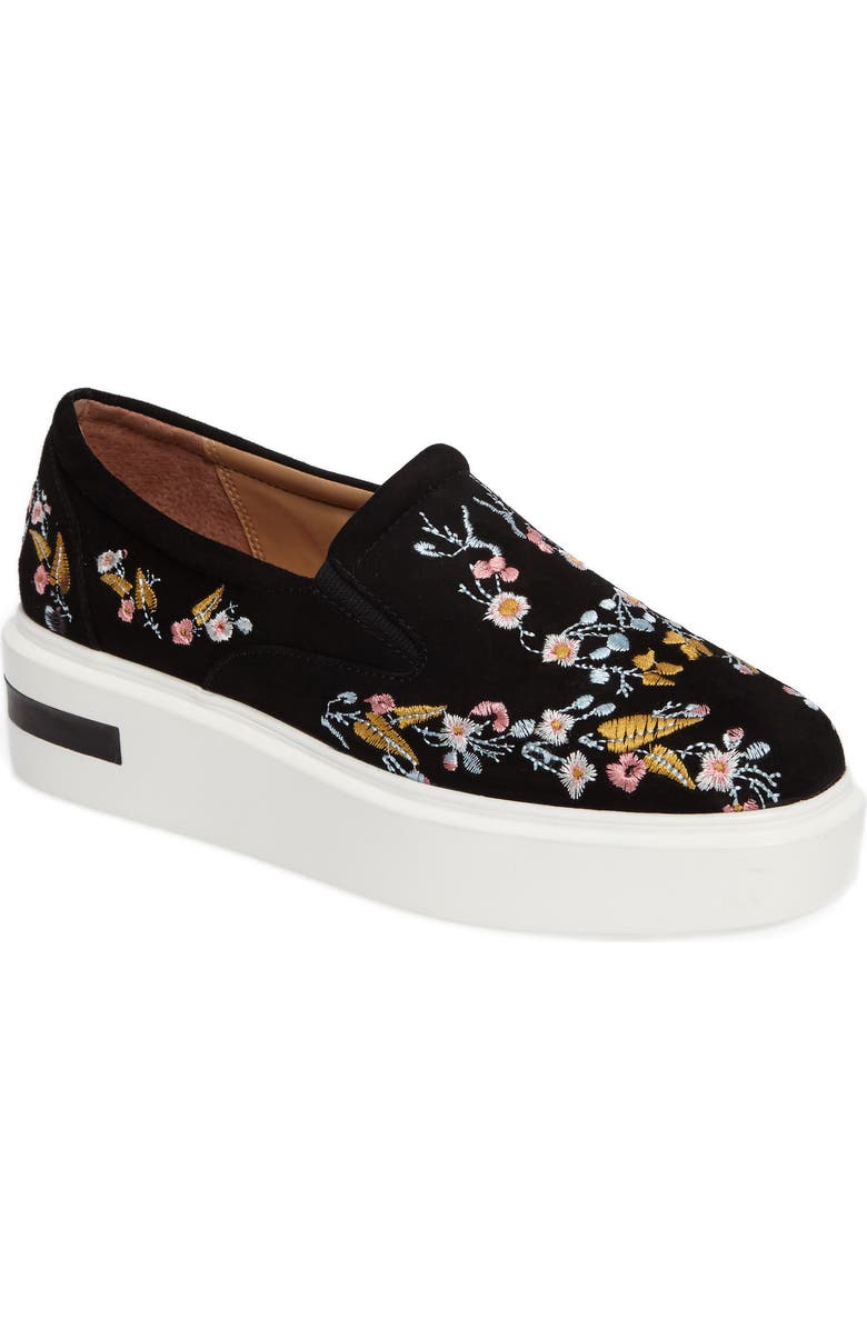 Linea Paolo Fairfax II Genuine Calf Hair Platform Sneaker, Main, color,