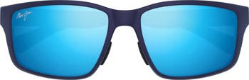 Walewaha 55mm PolarizedPlus2<sup>®</sup> Rectangular Sunglasses