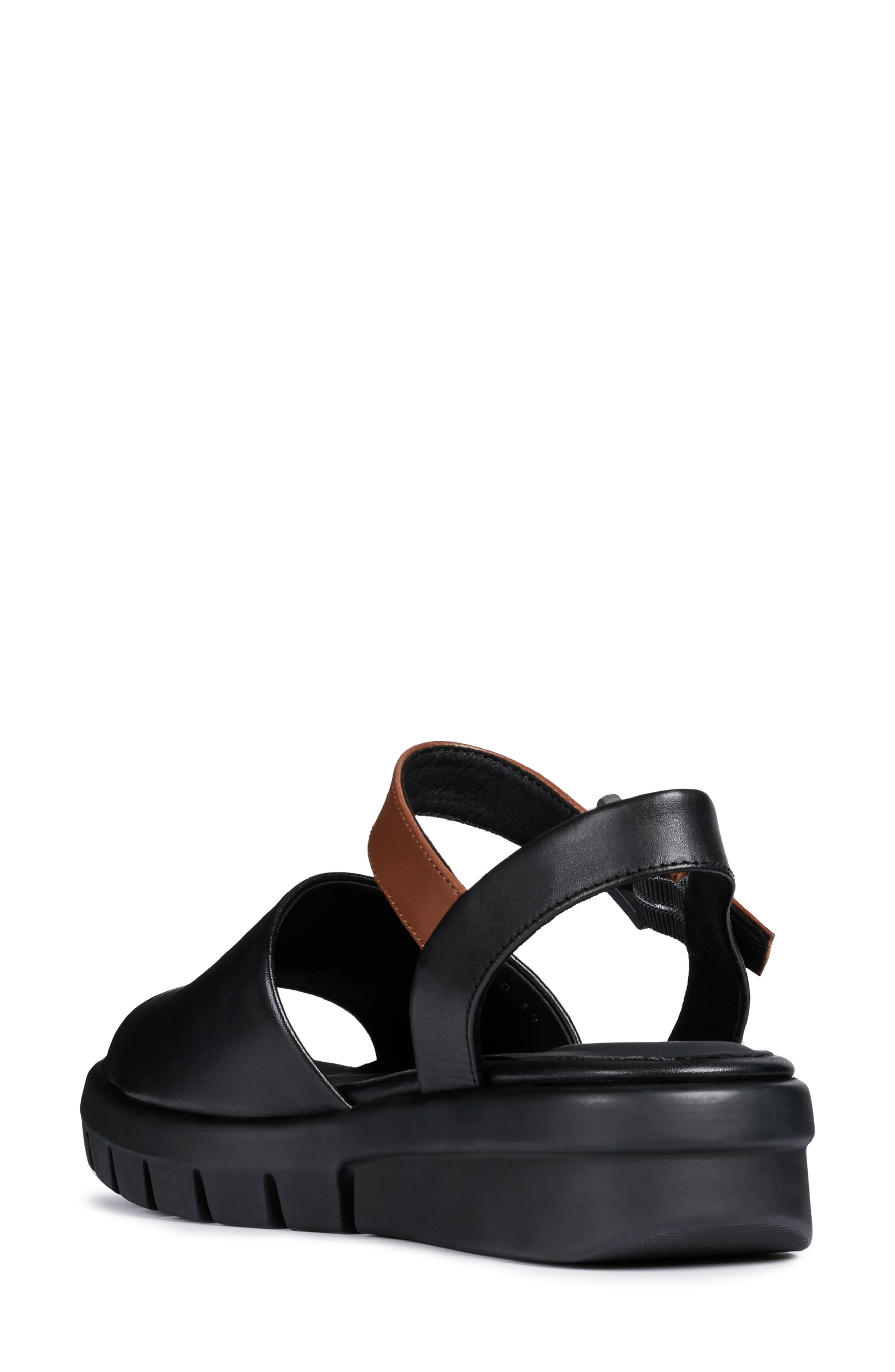 Geox Wimbley Platform Sandal, Alternate, color, 