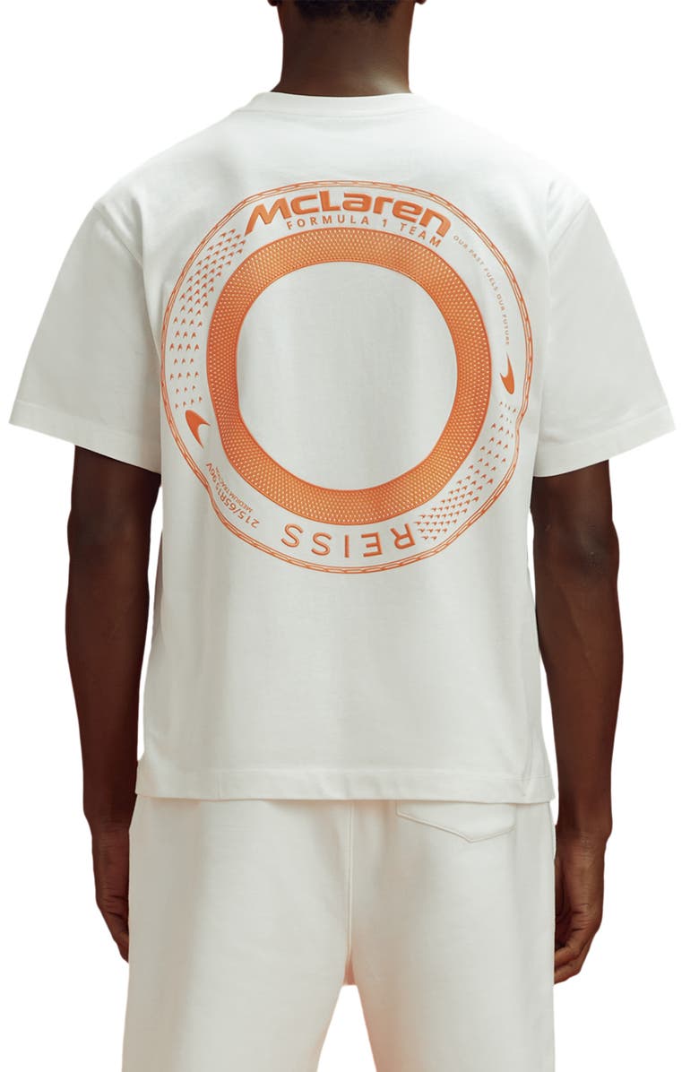 Reiss x McLaren Formula 1 Team Collection Traction Cotton Graphic T-Shirt, Alternate, color,