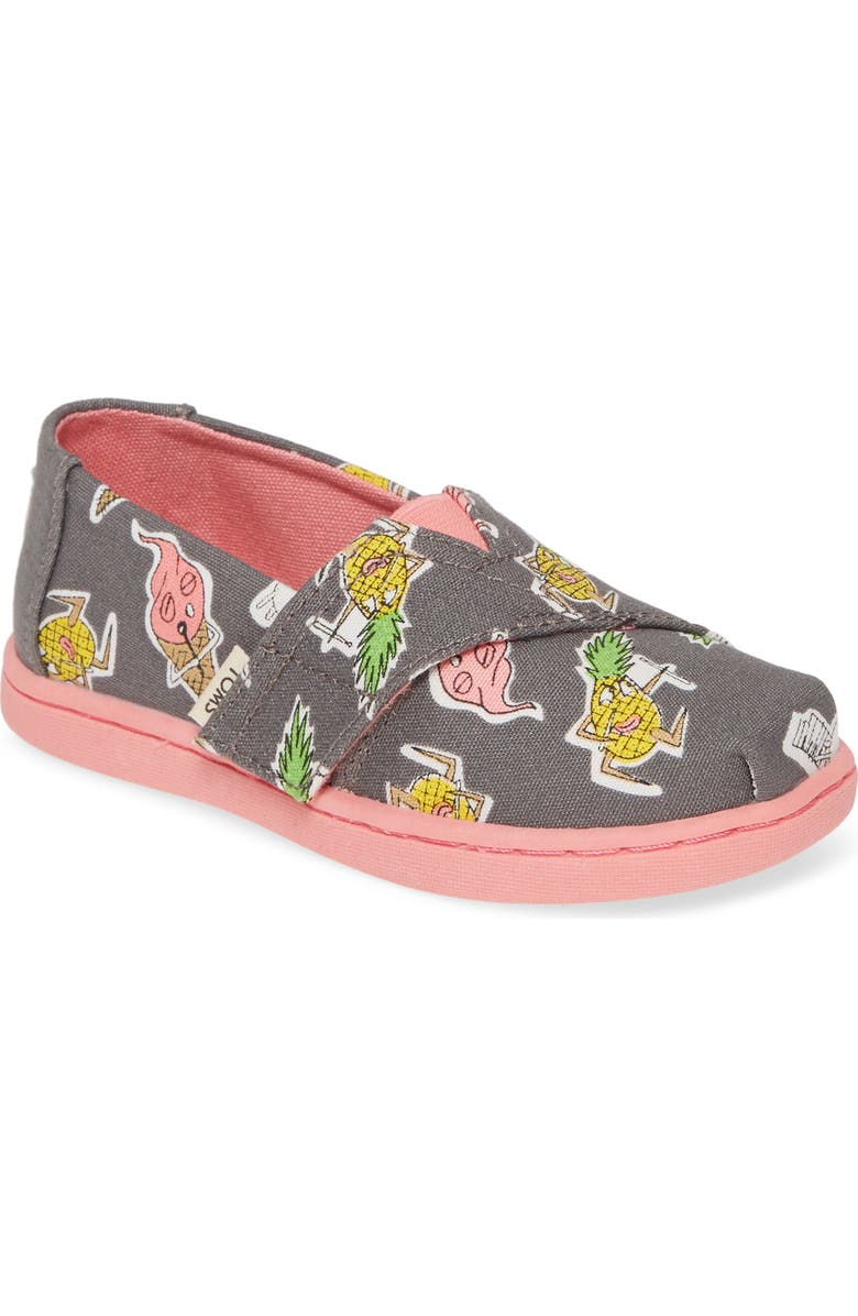 TOMS Alpargata Classic Print Slip-On, Main, color,