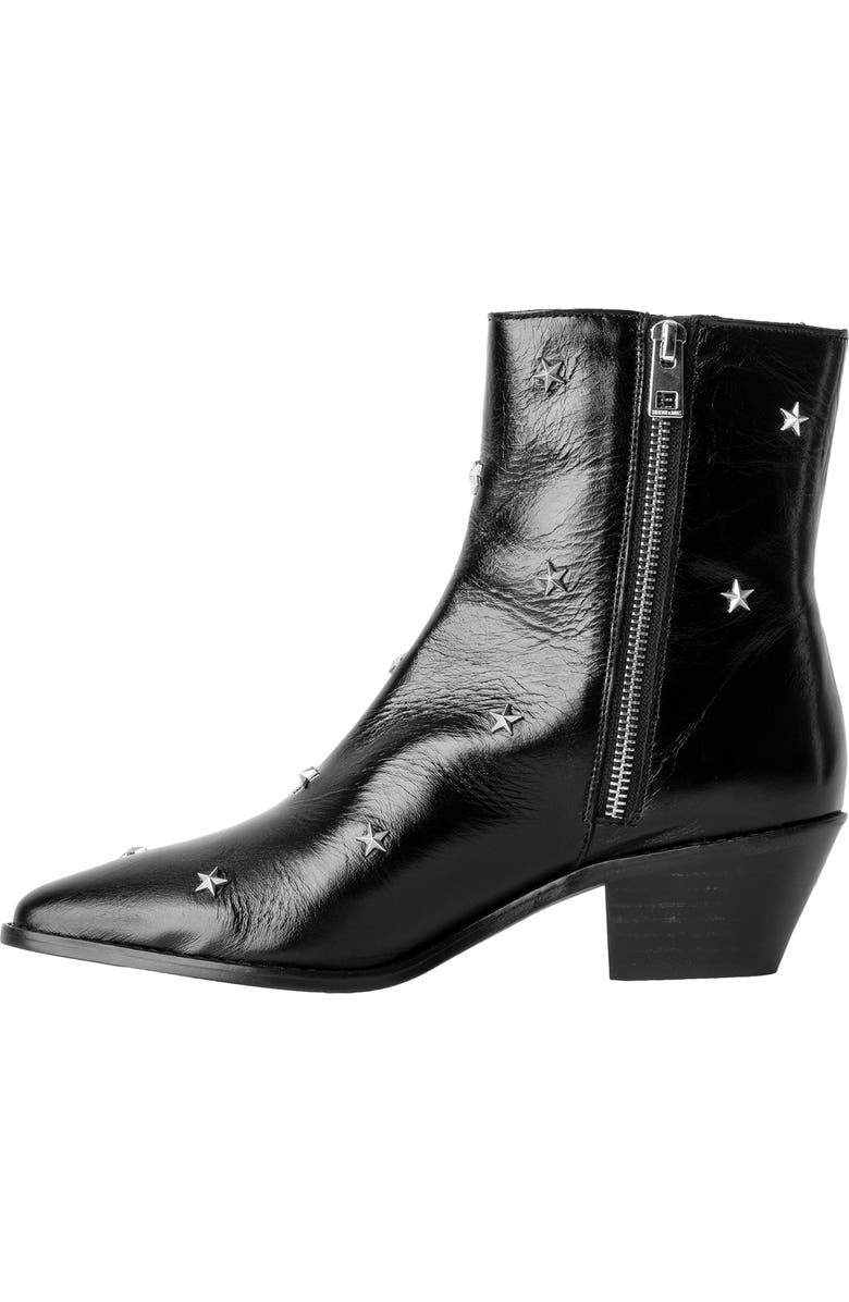 Zadig & Voltaire Tyler Star Studded Bootie, Alternate, color,
