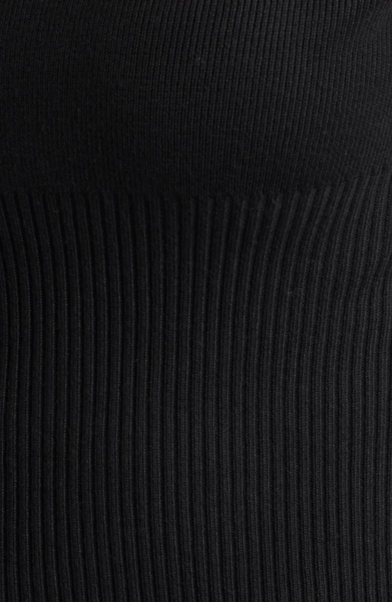 525 america Mae Trim Fit Cardigan, Alternate, color, Black