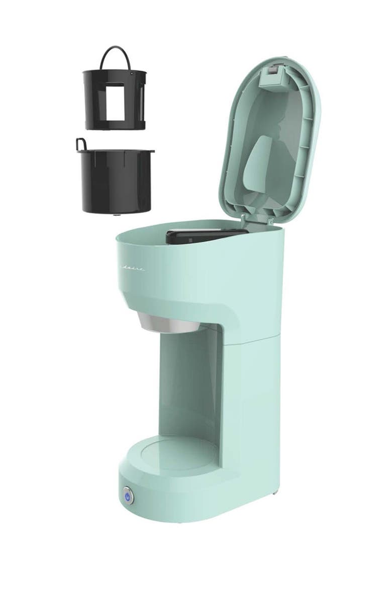 FRIGIDAIRE Single Cup Coffee Maker - Mink Green, Main, color, 