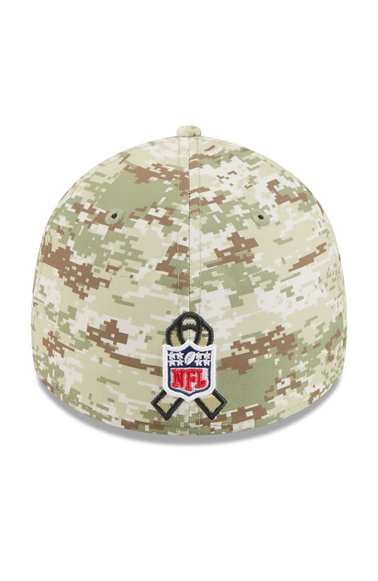 New Era Men's New Era  Camo Las Vegas Raiders 2025 Salute to Service 39THIRTY Flex Hat, Alternate, color, Camo
