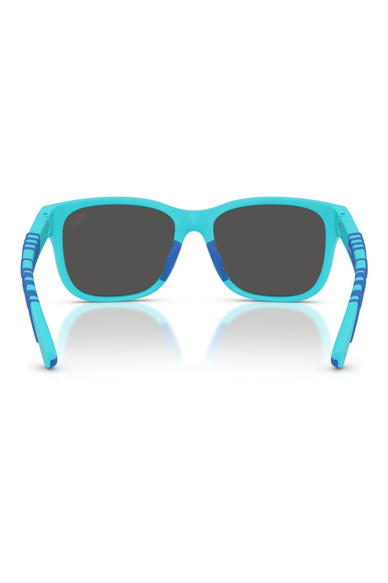 Kids' 50mm Square Sunglasses, Alternate, color, MATTE LIGHT BLUE / DARK GREY