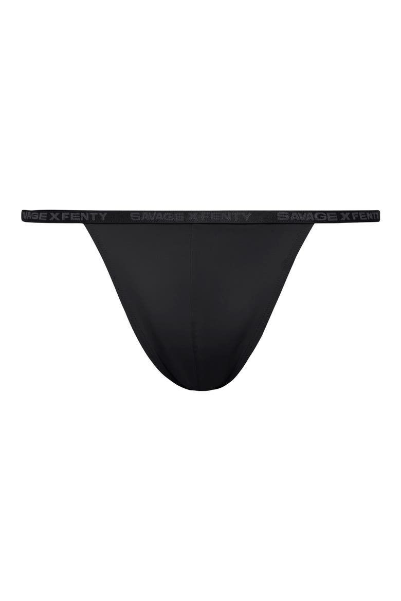 Flex Performance Micro Thong, Alternate, color, BLACK CAVIAR