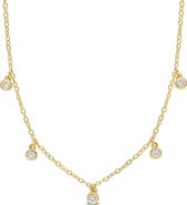 Julianna B. 1/6 CTW Lab-Grown Diamond Station Necklace