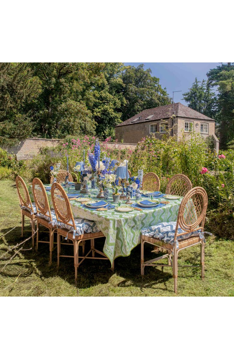 Mrs. Alice Lily of the Valley Starter Plate, Alternate, color, Green