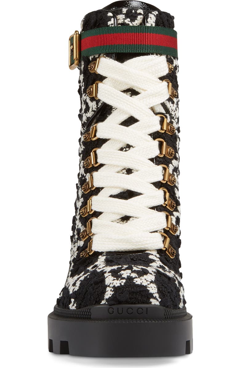 Gucci Trip Logo Bootie, Alternate, color,