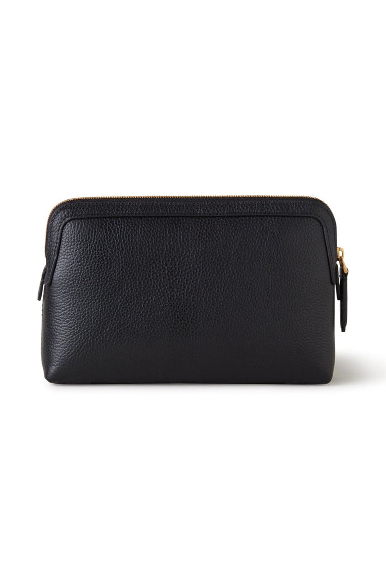 Small Cosmetic Pouch, Alternate, color, Black