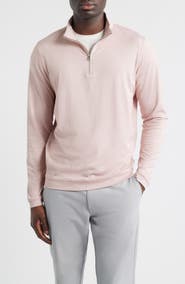 Peter Millar Crown Crafted Albatross Quarter Zip