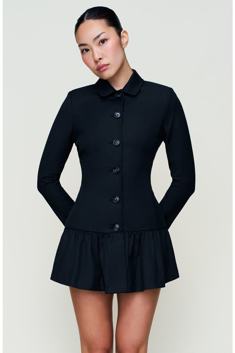 Cherie Suit Dress, Main, color, Black