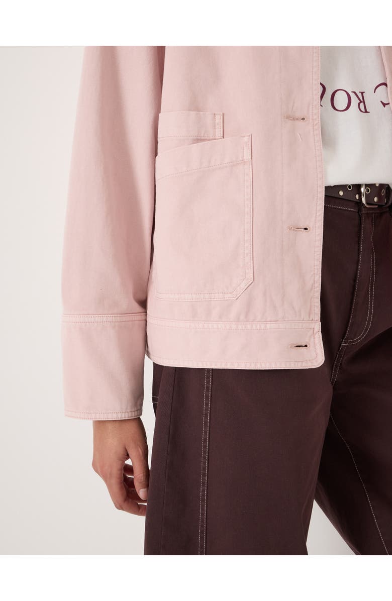 Hush Avril Cotton Utility Barn Jacket, Alternate, color, Pale Pink