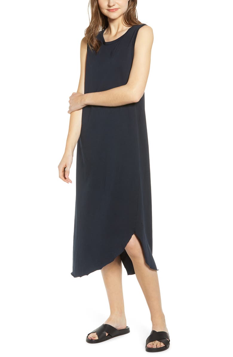 Frank & Eileen Relaxed Asymmetrical Hem Tank Dress, Main, color, 