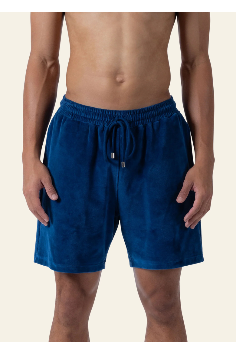 Riviera Terry Shorts, Main, color, Sailor Blue