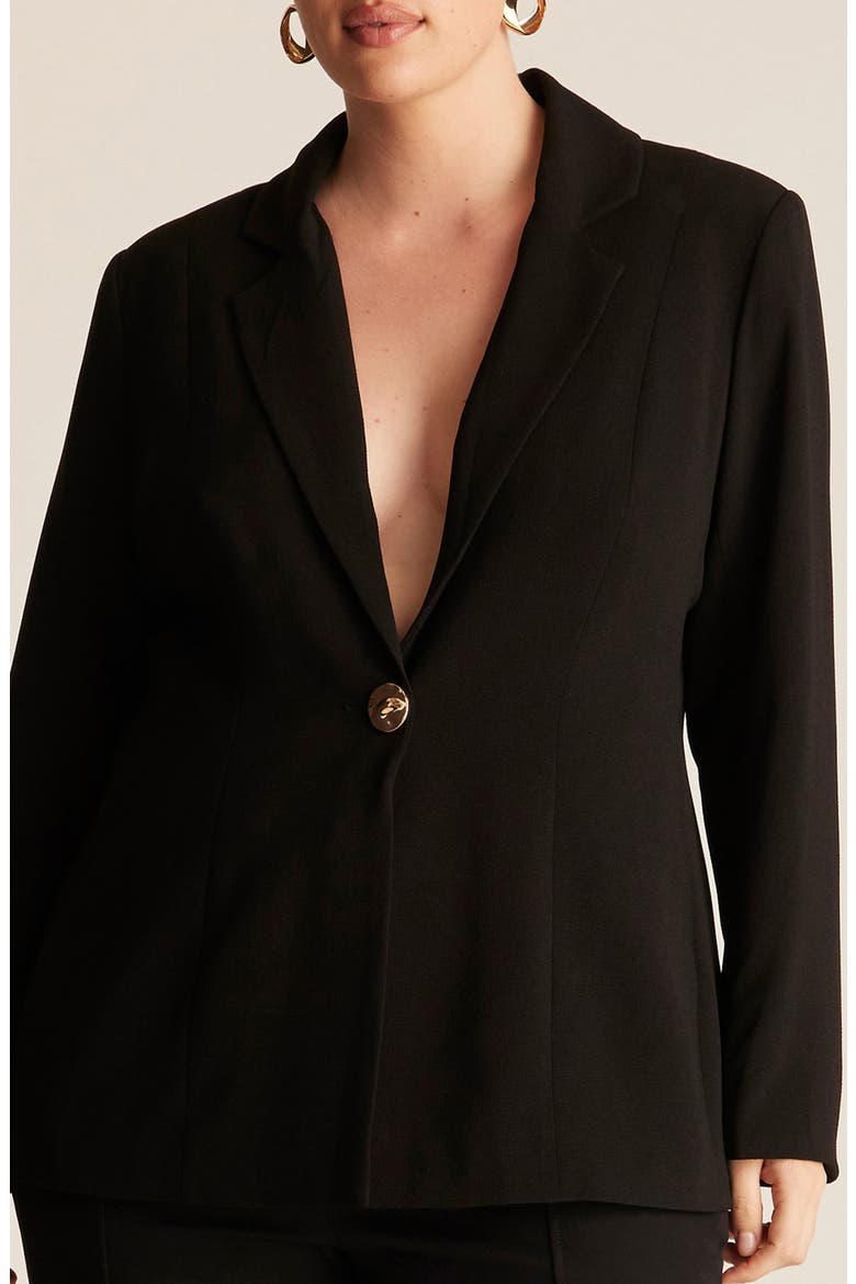 Millie Blazer, Alternate, color, BLACK