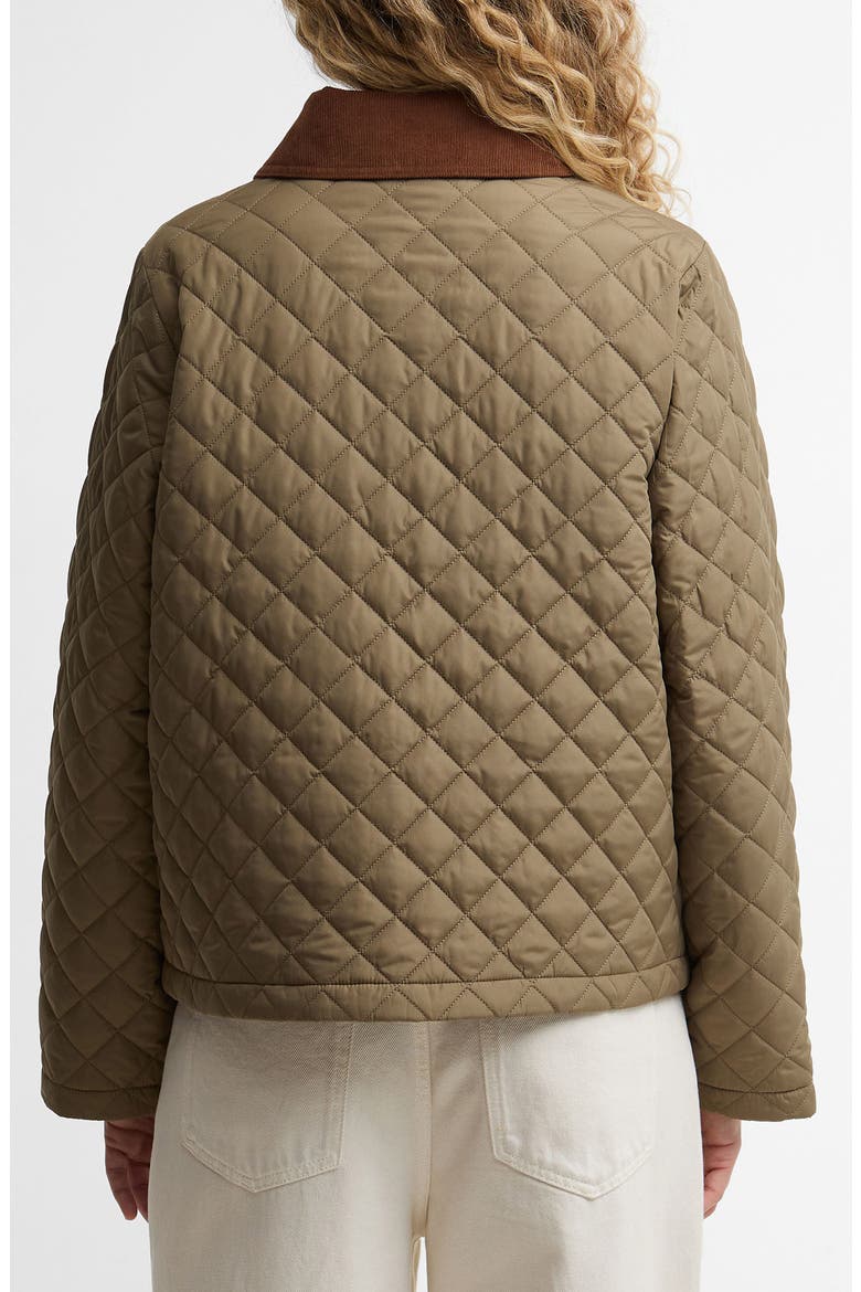 Aylesby Quilted Jacket, Alternate, color, DUSKY GREEN