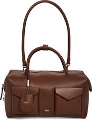 Max Mara Bowler Leather Satchel