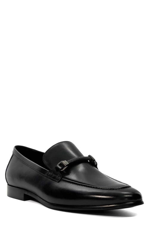 Dune London Scilly Apron Toe Loafer In Black