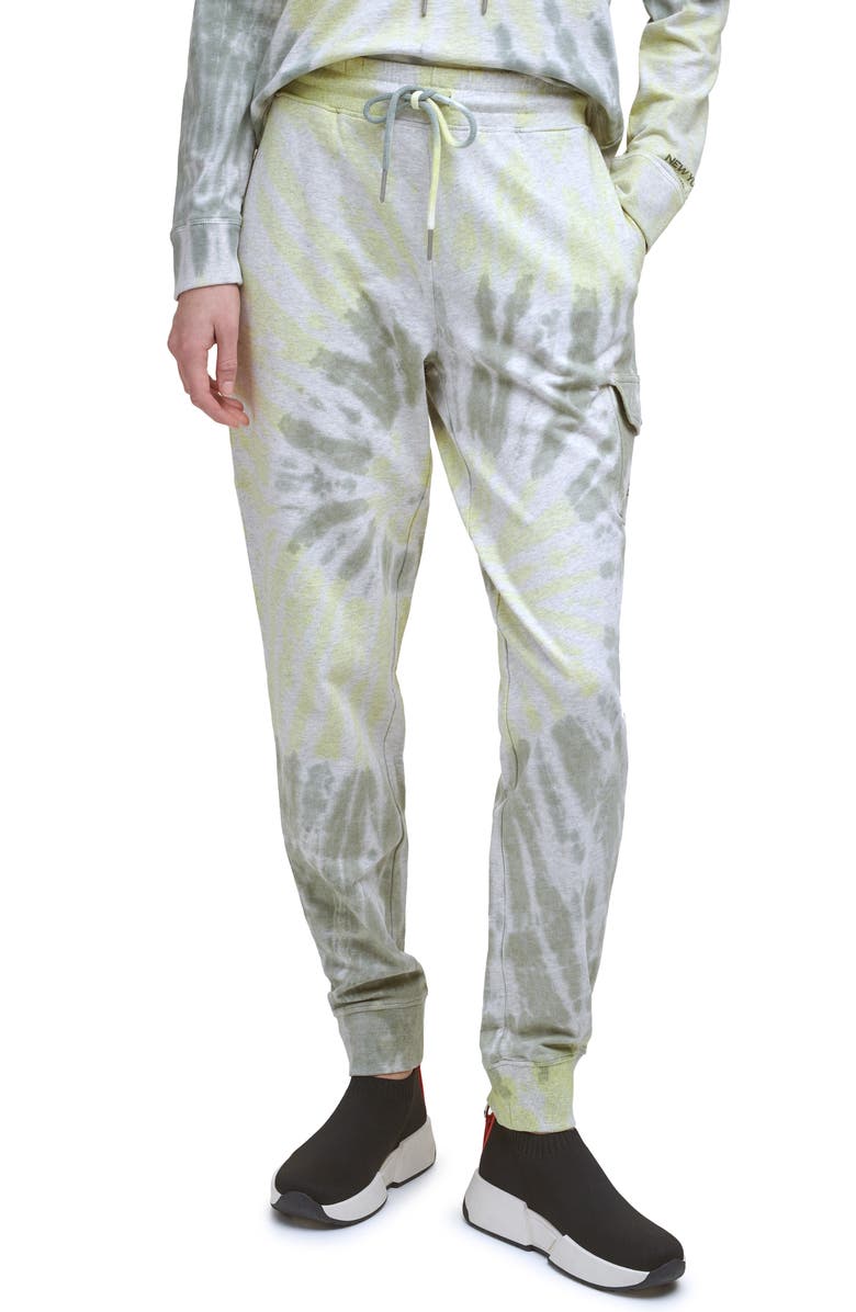DKNY SPORTSWEAR Tie Dye Joggers, Main, color, 