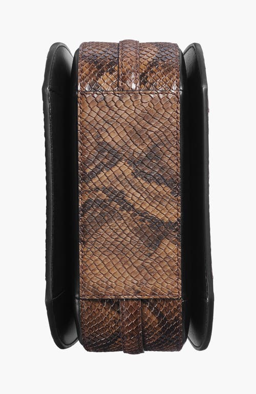Donna Karan New York Bellerose Flap Python Crossbody