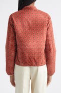 Moncler Lanset Check Print Knit Jacket