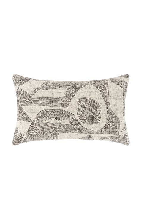 Influence Ebony Indoor & Outdoor Woven Accent Pillow