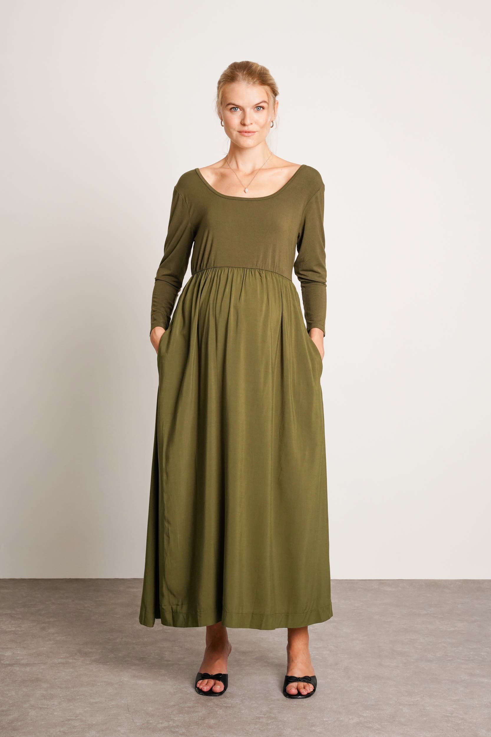 Maeve Maternity Long Sleeve Dress