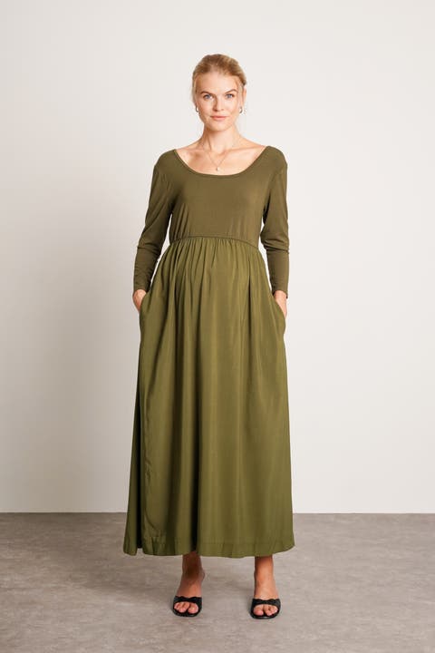 Maeve Maternity Long Sleeve Dress
