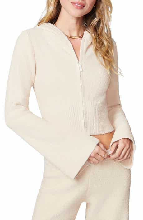 Florence by Mills Cozy Crop Zip Sweater Hoodie