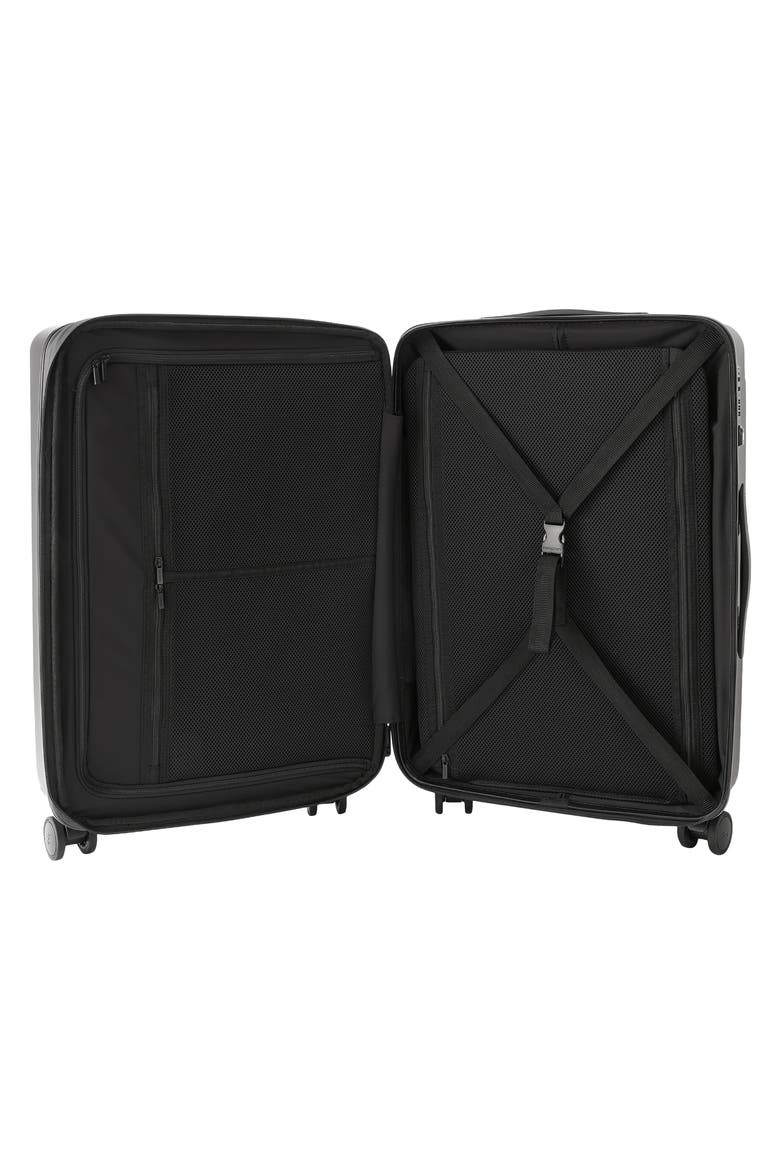 Nostos Matte Medium Spinner Suitcase, Alternate, color, NOCTURNE