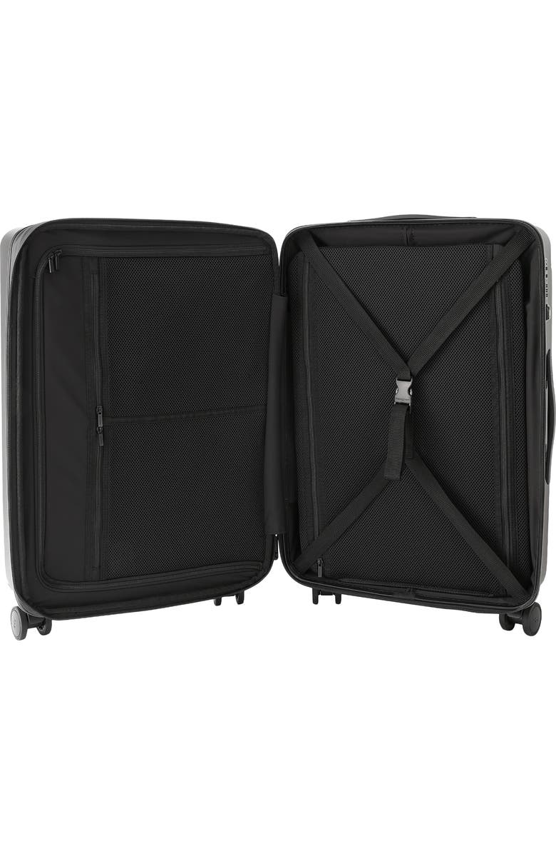 Hedgren Nostos Matte Medium Spinner Suitcase, Alternate, color, Nocturne