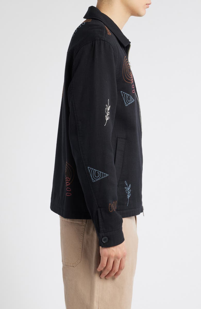 Wax London Eldon Embroidered Cotton Jacket, Alternate, color, 