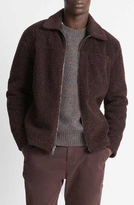 Vince High Pile Fleece Jacket