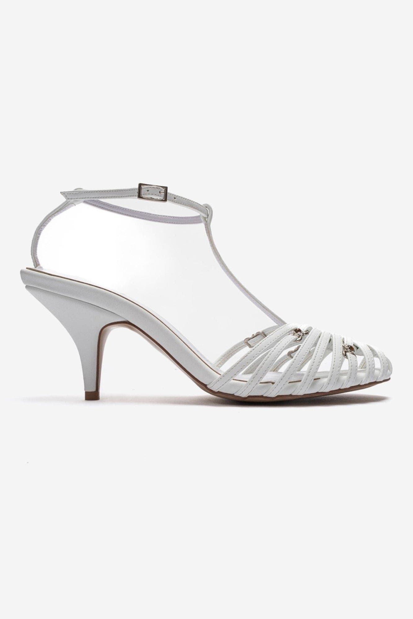 Ovier Stiletto Pump, Alternate, color, White