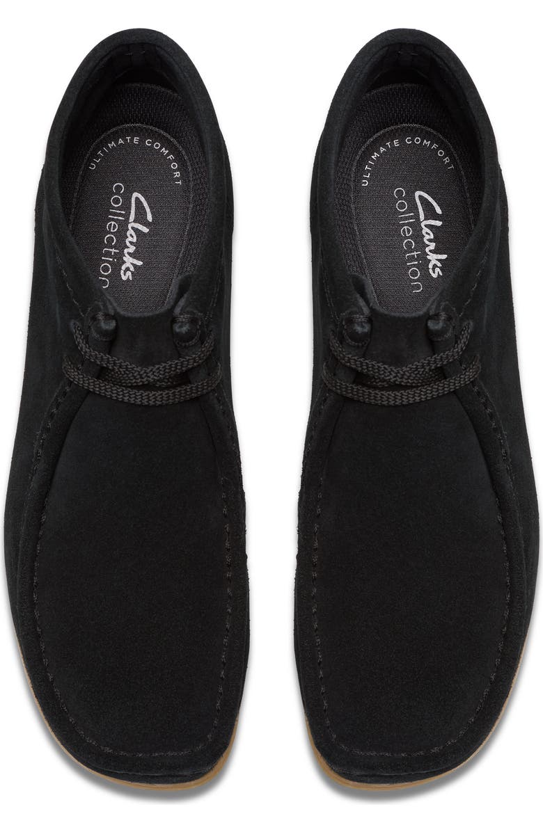 Clarks<sup>®</sup> Wallaston Chukka Boot, Alternate, color, Black Suede